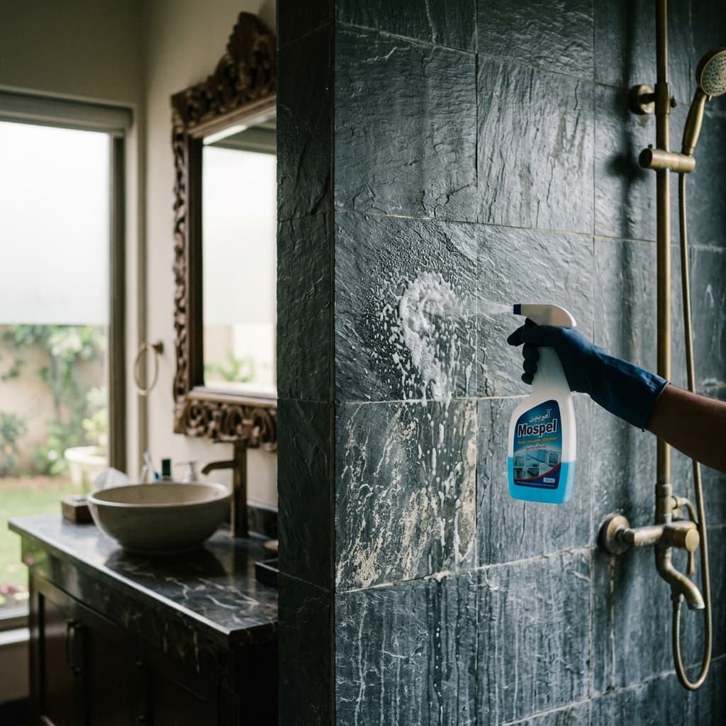 How to Remove Hard Water Stains from Bathroom Tiles in DHA