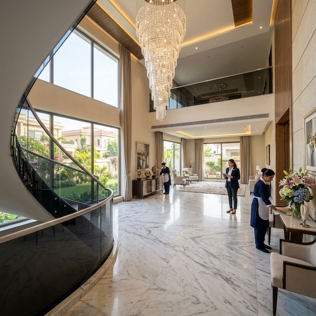 5 Reasons Large Villas in DHA Need Dedicated Housekeeping Staff