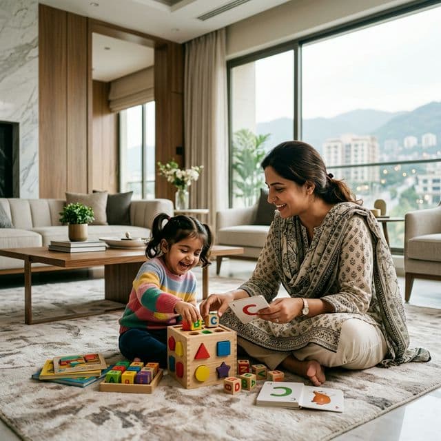 Elite Nanny and Babysitting Services for DHA 2 and Giga Downtown