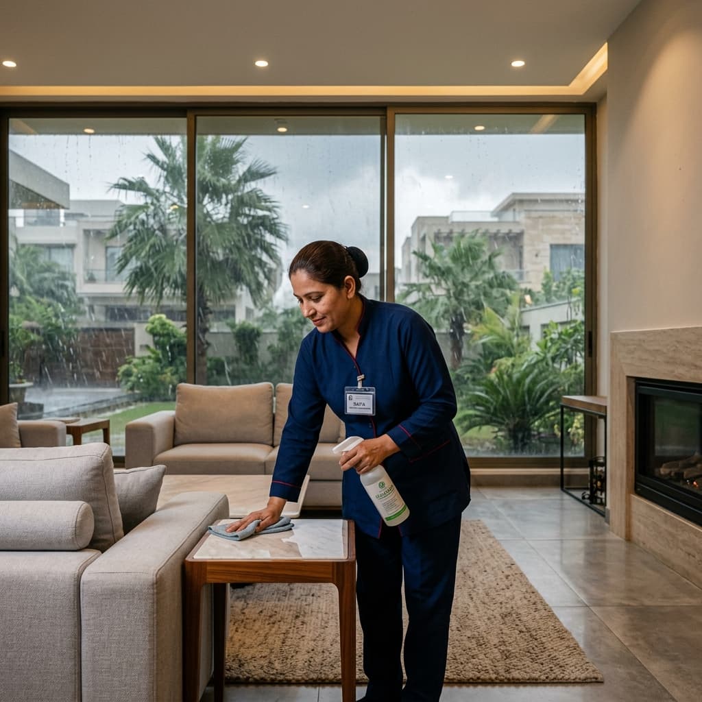 The Monsoon Maid Crisis: Why DHA & Bahria Town Villas Need Managed Housekeeping