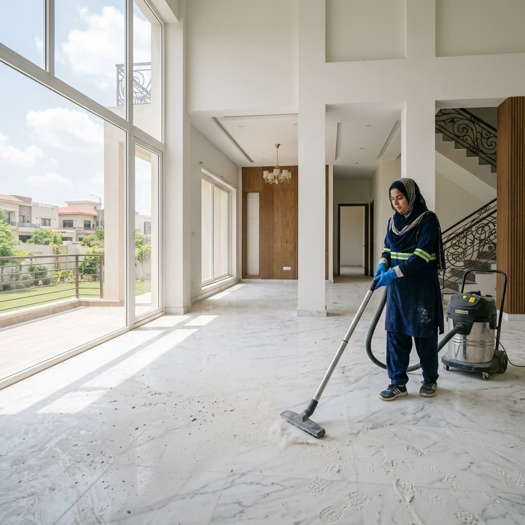 Moving into a New House in Gulberg Green The Ultimate Pre-Move Cleaning Checklist