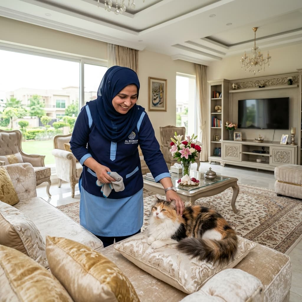 Hiring a Pet Friendly Maid in Bahria Town and DHA