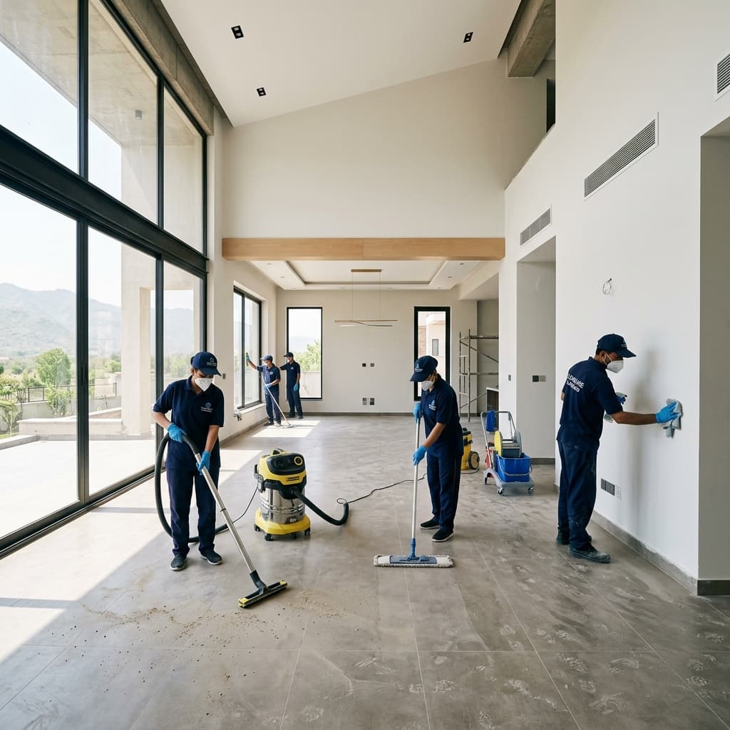 The Ultimate Post Construction Cleaning Guide for New Homes in Islamabad and Bahria Town
