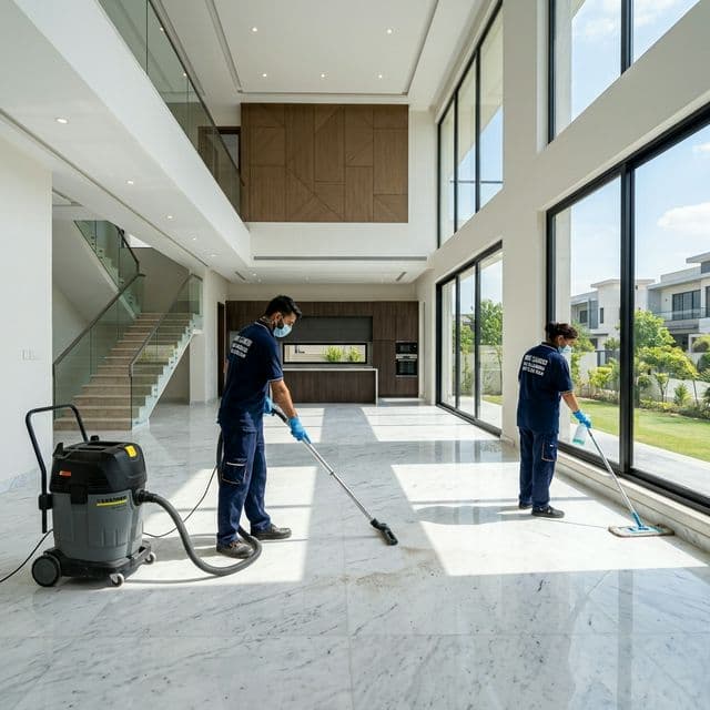 Post-Construction Deep Cleaning: Making Your Newly Built DHA Villa Safe for Your Family