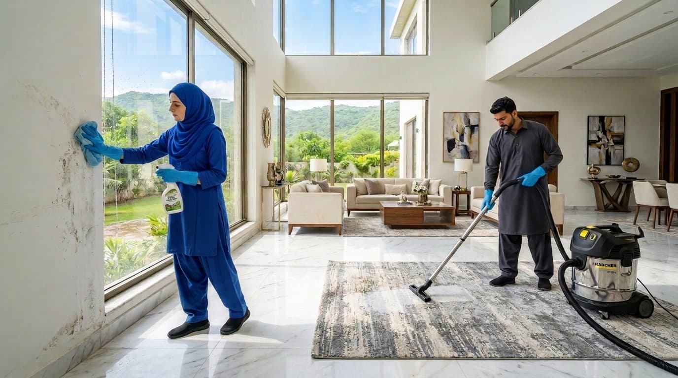 Post Monsoon Deep Cleaning Eradicating Mold and Dampness in DHA and Bahria Town