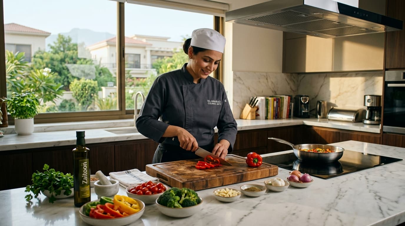 Professional Home Cooks and Menu Engineering for Families in PWD and Gulberg