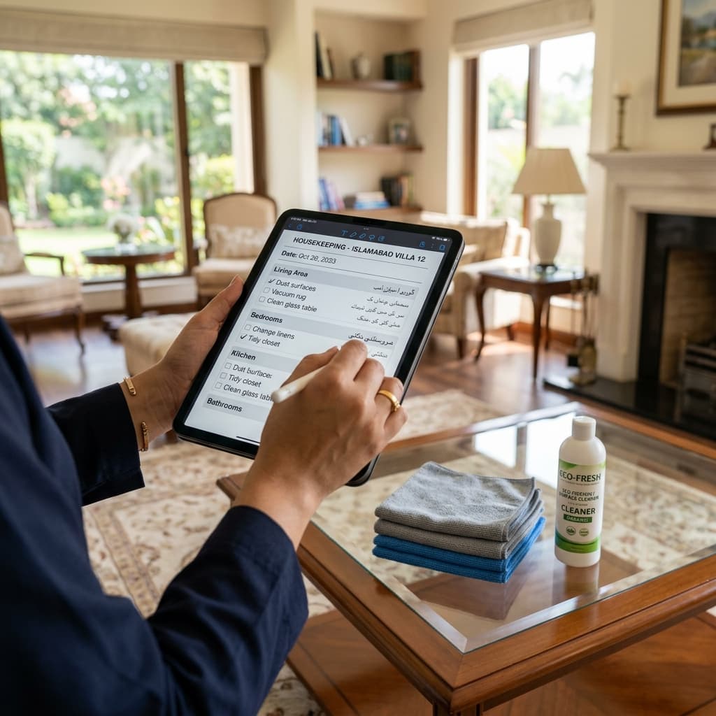 The Complete Housekeeping Checklist for Busy Professionals in Islamabad