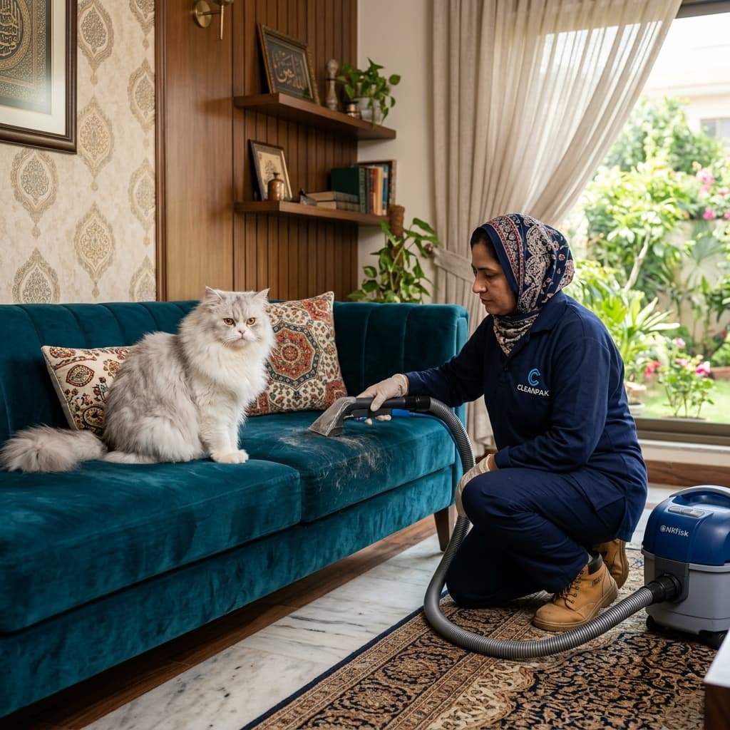 Pet Hair and Odor Removal A Cleaning Guide for Cat and Dog Owners in Bahria Town
